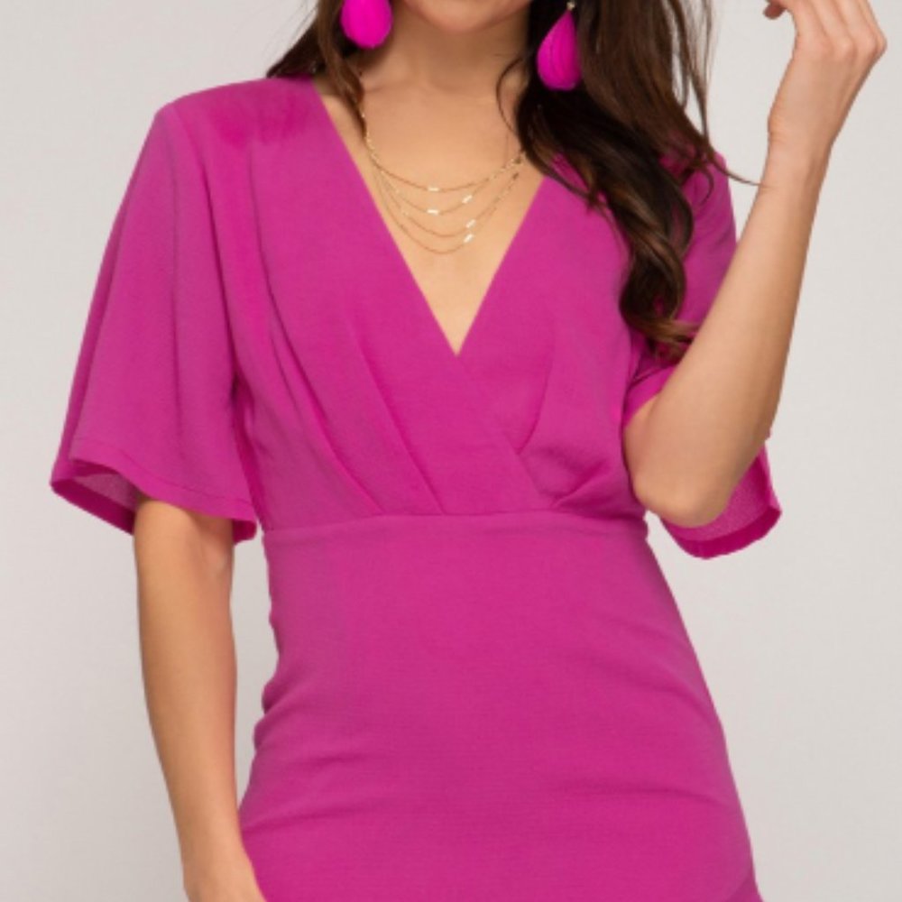 Madison Magenta Dress